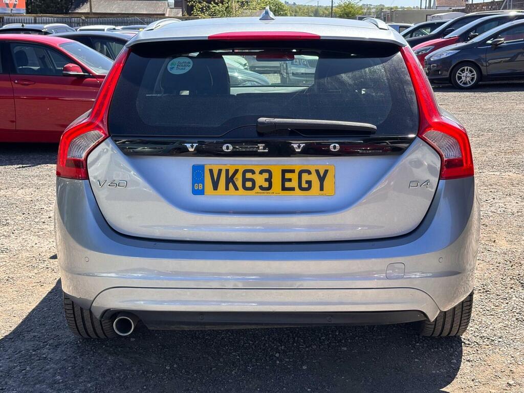 Volvo V60 Estate 2.0 D4 Se Lux Nav Geartronic Euro 5 Ss 5 Silver #6