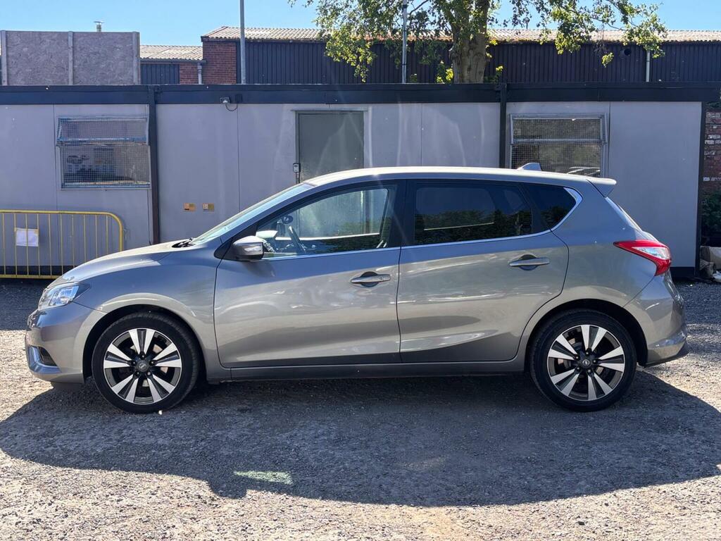 Nissan Pulsar Hatchback 1.2 Dig-t N-tec Euro 6 Ss 20156 BD65URF Grey #4