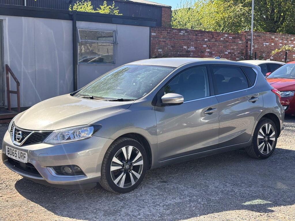 Nissan Pulsar Hatchback 1.2 Dig-t N-tec Euro 6 Ss 20156 BD65URF Grey #3