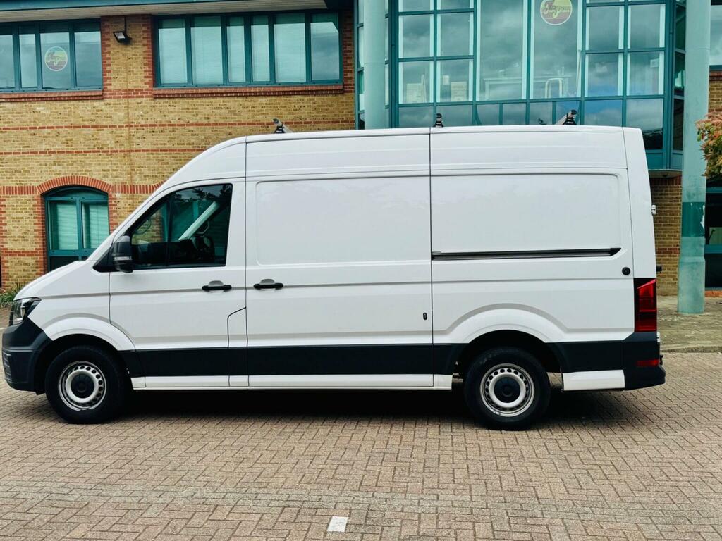 Volkswagen Crafter Panel Van 2.0 Tdi Cr35 Trendline Rwd Mwb Euro 6 S MT71PUJ White #3