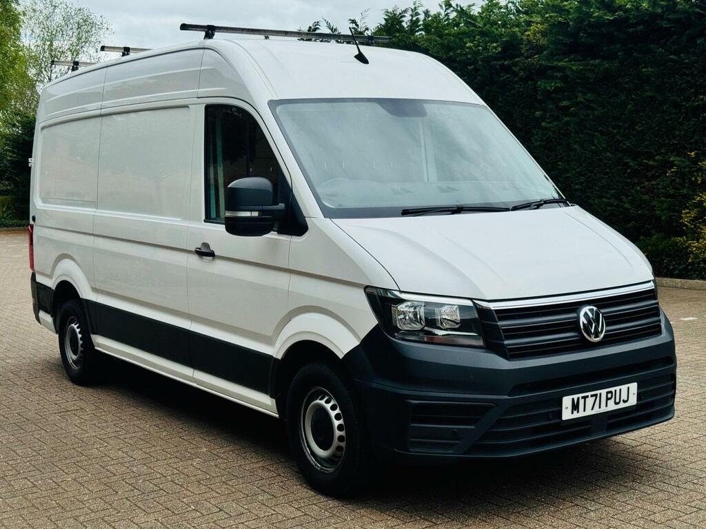 Volkswagen Crafter Panel Van 2.0 Tdi Cr35 Trendline Rwd Mwb Euro 6 S MT71PUJ White #2