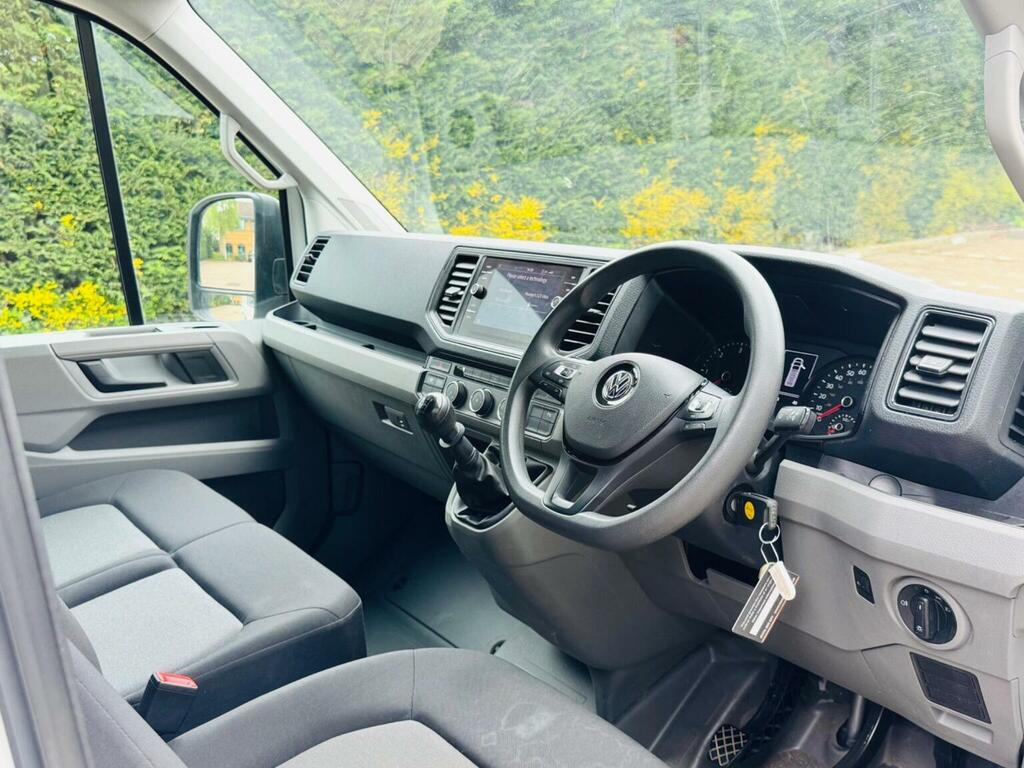 Volkswagen Crafter Panel Van 2.0 Tdi Cr35 Trendline Rwd Mwb Euro 6 S MT71PUJ White #4