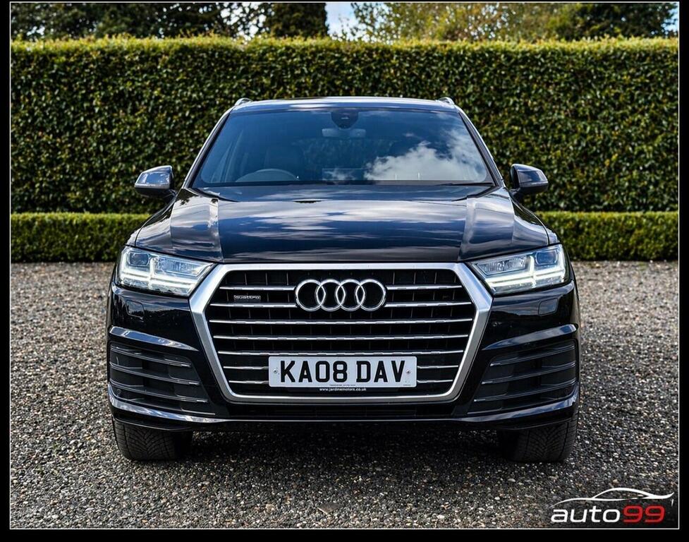 Audi Q7 Suv 3.0 Tdi V6 S Line Tiptronic Quattro Euro 6 S KA08DAV Black #6