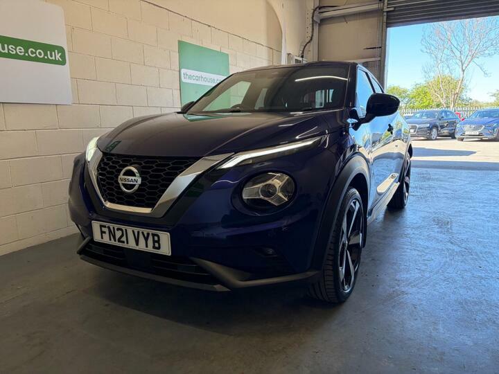 Nissan Juke 1.0 Dig-t Tekna Euro 6 Ss FN21VYB Blue #2