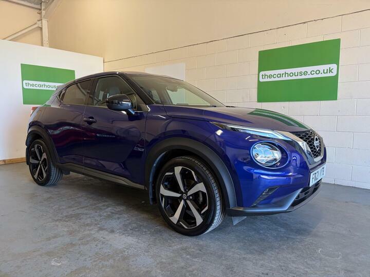 Nissan Juke 1.0 Dig-t Tekna Euro 6 Ss FN21VYB Blue #5