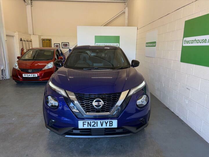 Nissan Juke 1.0 Dig-t Tekna Euro 6 Ss FN21VYB Blue