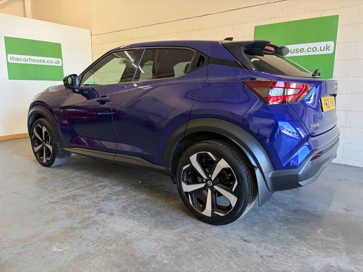 Nissan Juke 1.0 Dig-t Tekna Euro 6 Ss FN21VYB Blue #3