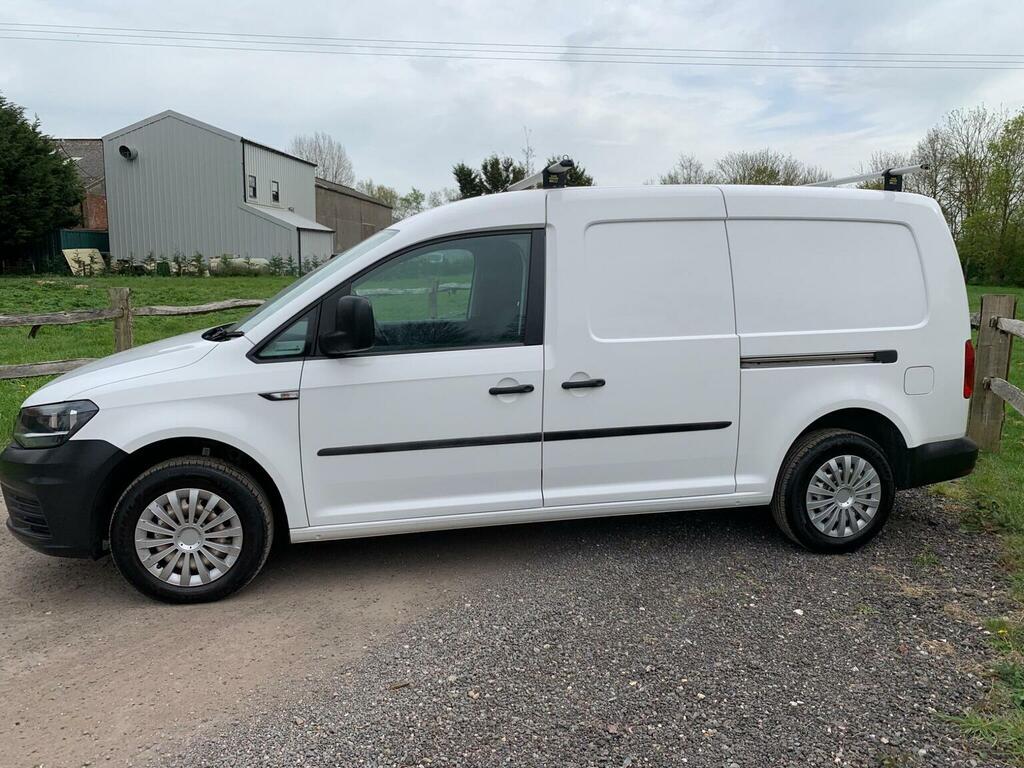 Volkswagen Caddy Maxi Panel Van 2.0 Tdi C20 Bluemotion Tech Startline Lw White #5