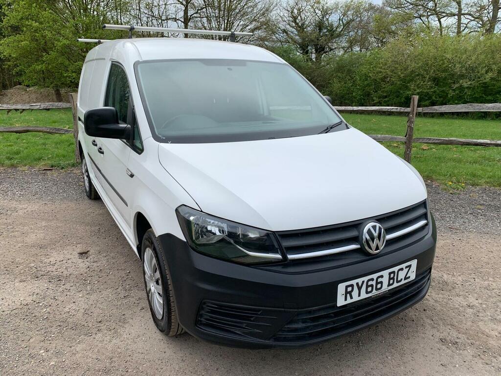 Volkswagen Caddy Maxi Panel Van 2.0 Tdi C20 Bluemotion Tech Startline Lw White #2
