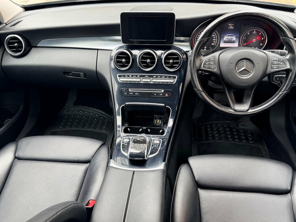 Mercedes-Benz C Class 2.1 C220d Se 7G-tronic Euro 6 Ss KY16GXJ Black #2