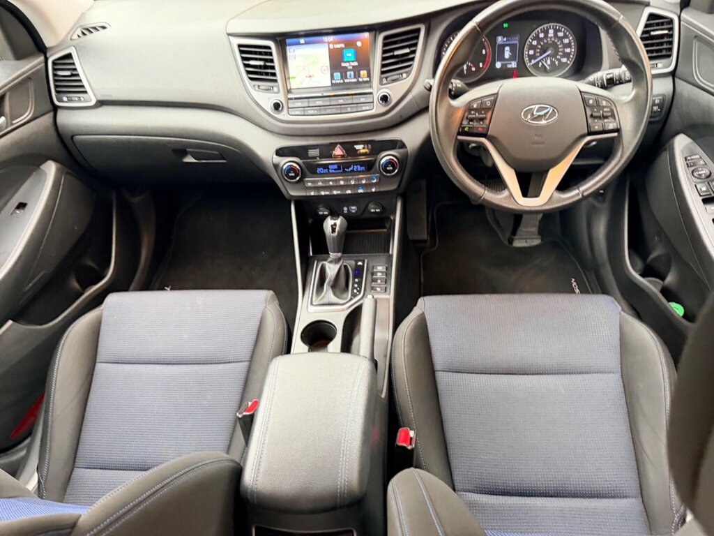 Hyundai Tucson 1.7 Crdi Blue Drive Se Nav Dct Euro 6 Ss GU18DHJ Blue #2