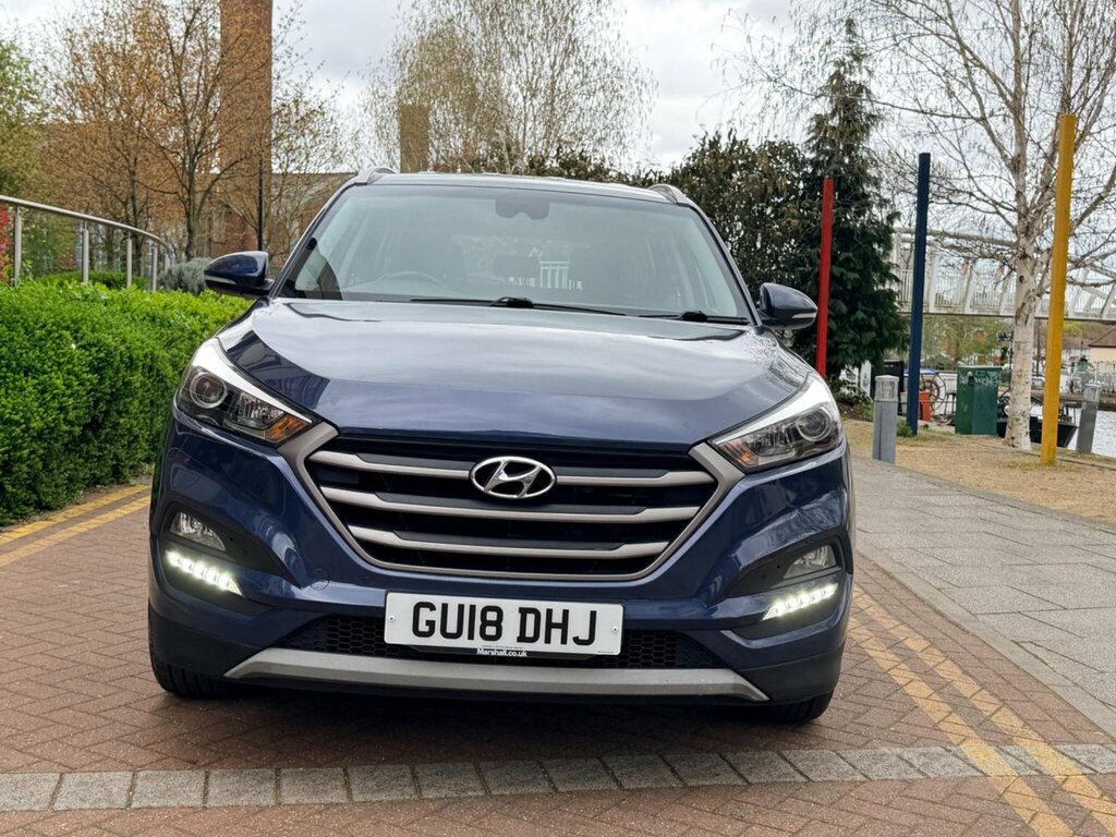 Hyundai Tucson 1.7 Crdi Blue Drive Se Nav Dct Euro 6 Ss GU18DHJ Blue #5
