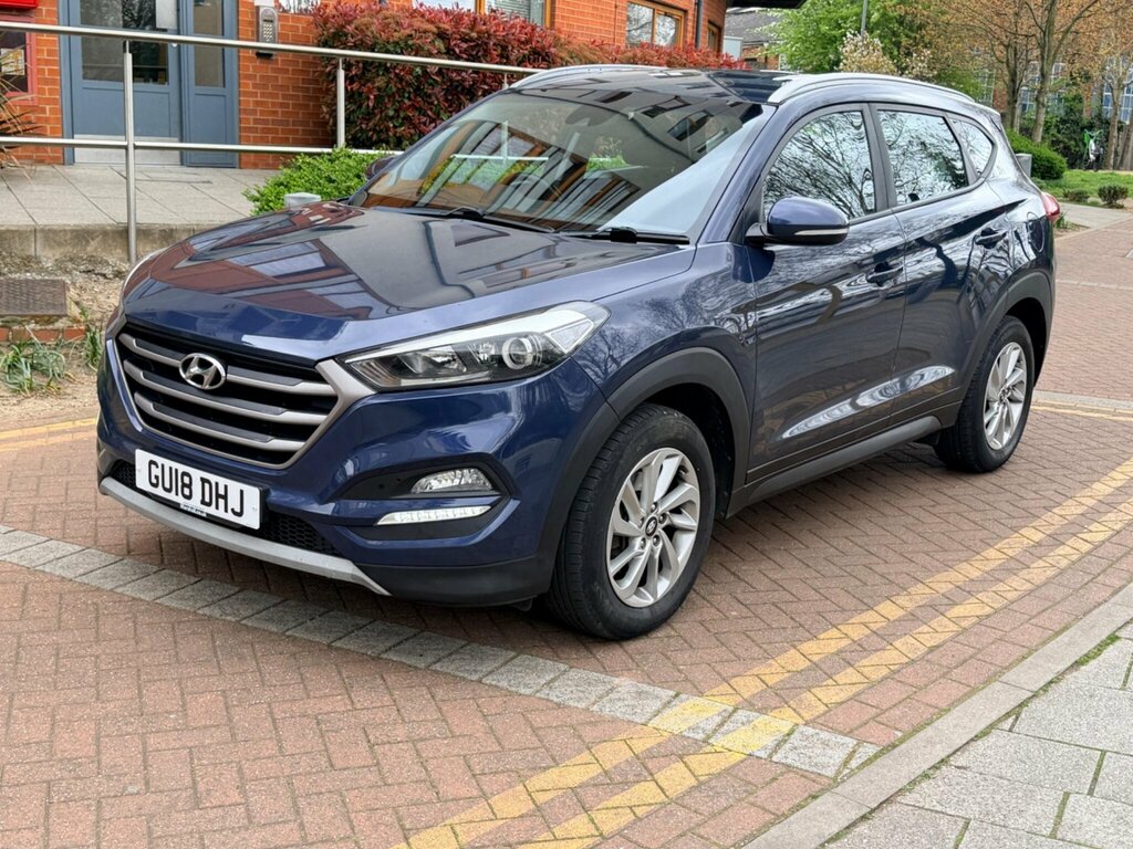 Hyundai Tucson 1.7 Crdi Blue Drive Se Nav Dct Euro 6 Ss Blue