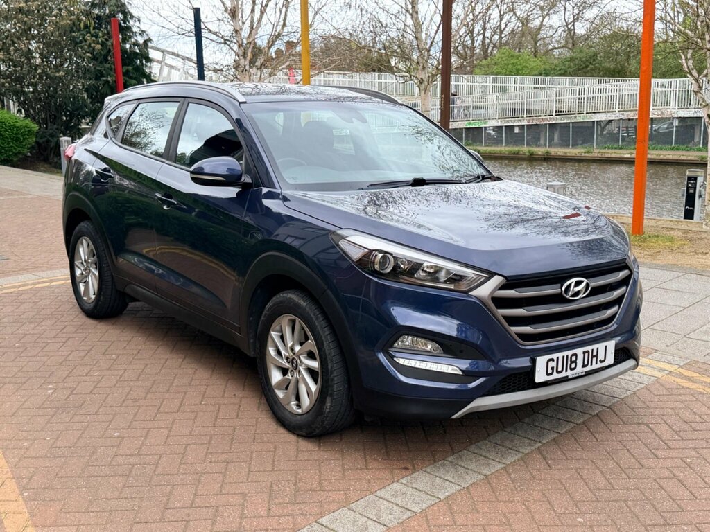 Hyundai Tucson 1.7 Crdi Blue Drive Se Nav Dct Euro 6 Ss GU18DHJ Blue #3