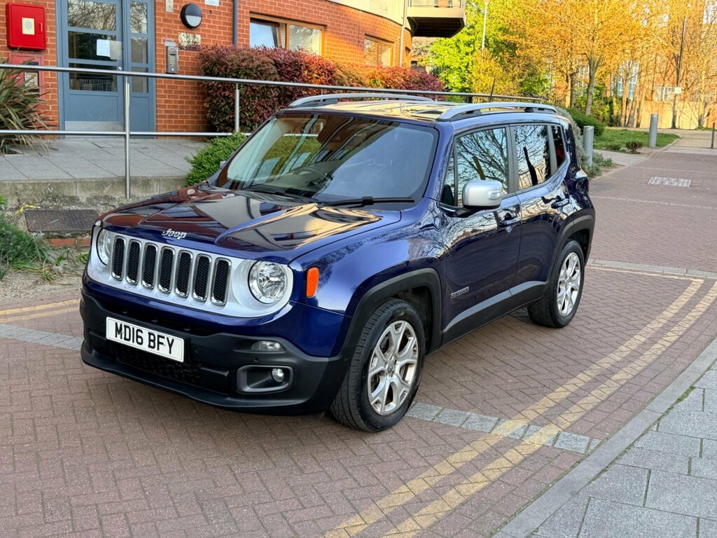 Jeep Renegade 1.4T Multiairii Limited Ddct Euro 6 Ss MD16BFY Blue #4