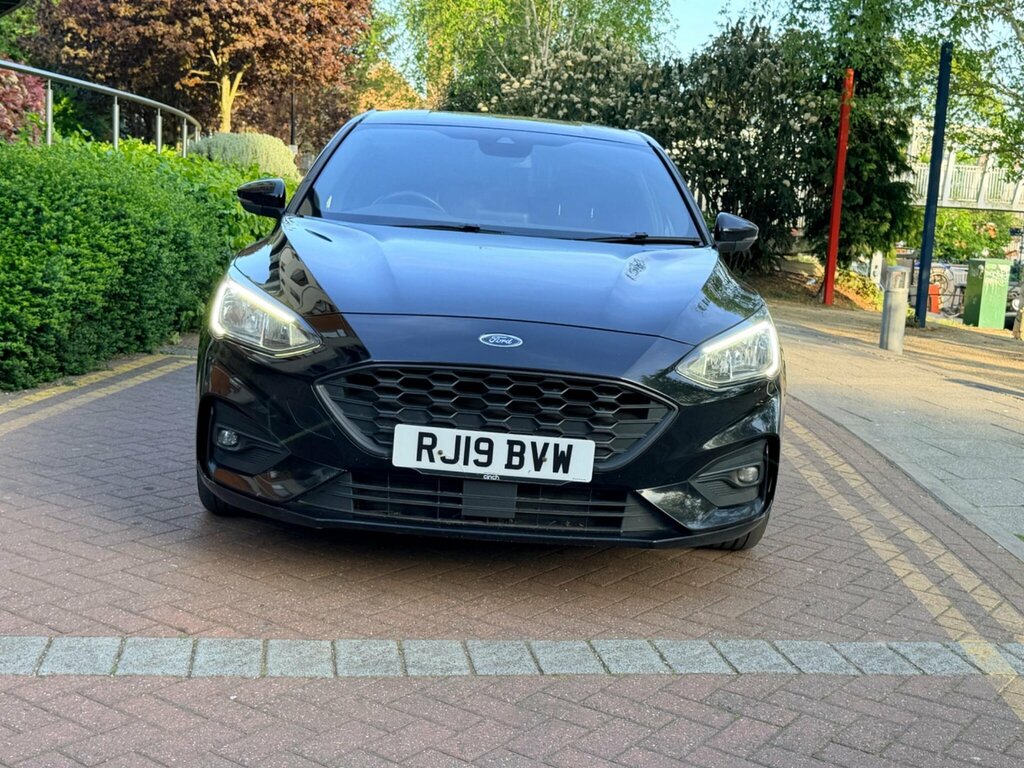 Ford Focus 1.5 Ecoblue St-line Euro 6 Ss RJ19BVW Black #4