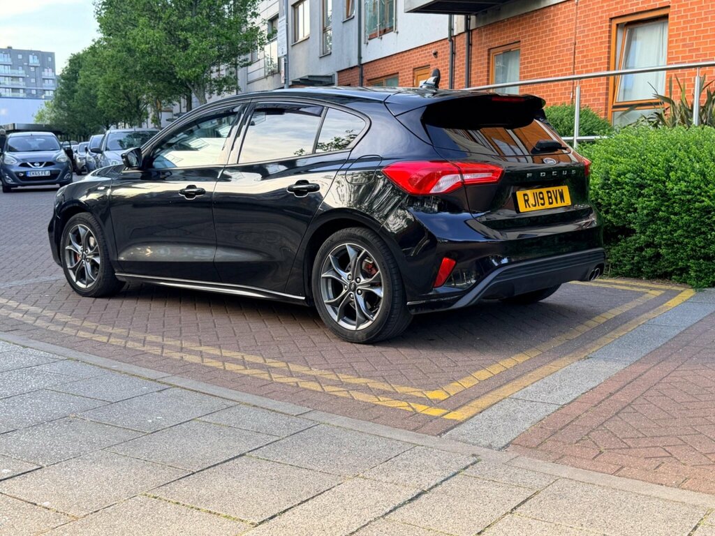 Ford Focus 1.5 Ecoblue St-line Euro 6 Ss RJ19BVW Black #6