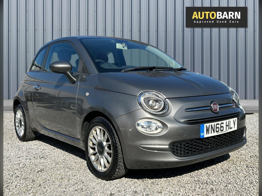 Fiat 500 1.2 Eco Pop Star Hatchback Euro Grey