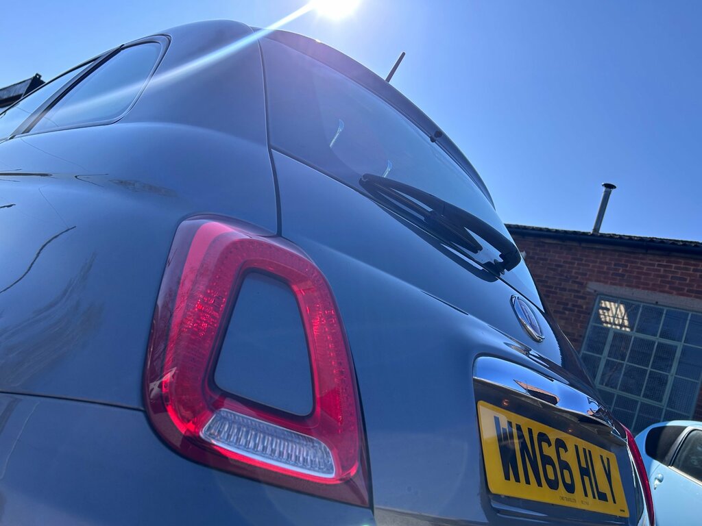 Fiat 500 1.2 Eco Pop Star Hatchback Euro WN66HLY Grey #2