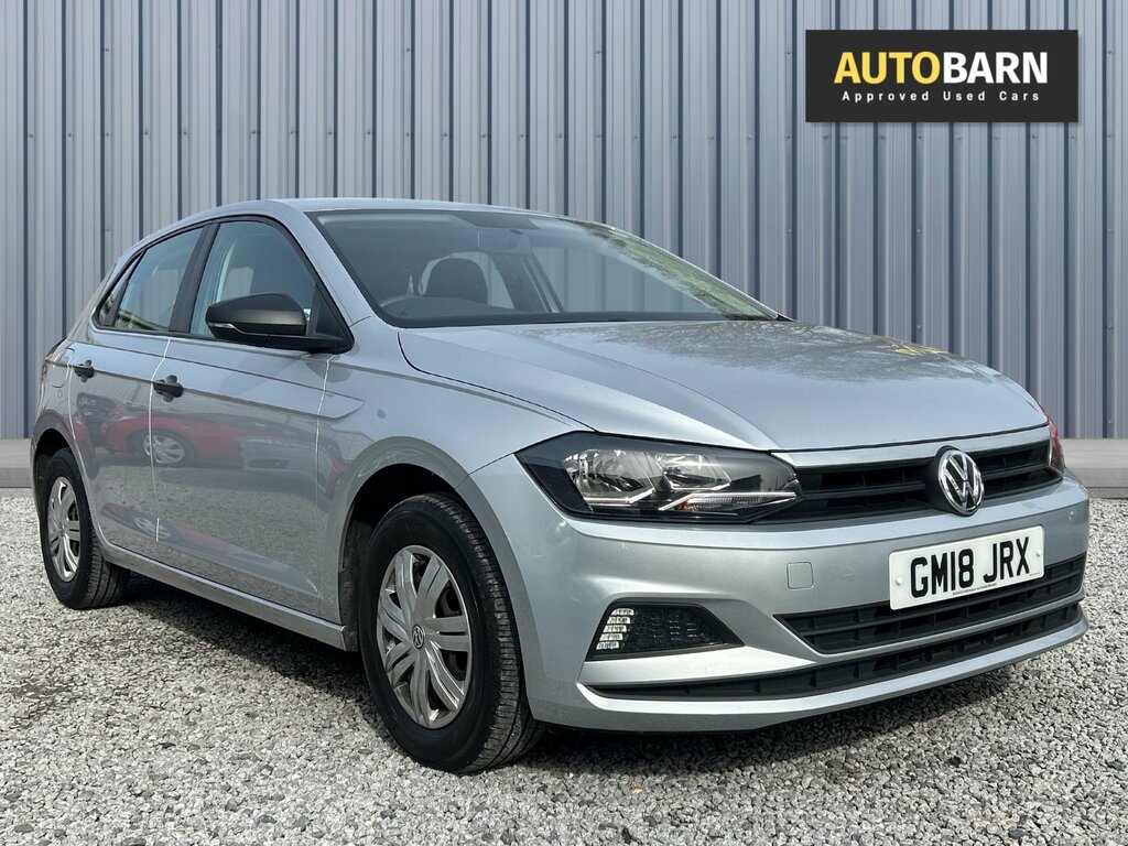 Volkswagen Polo 1.0 S Hatchback Euro 6 Ss 65 Silver