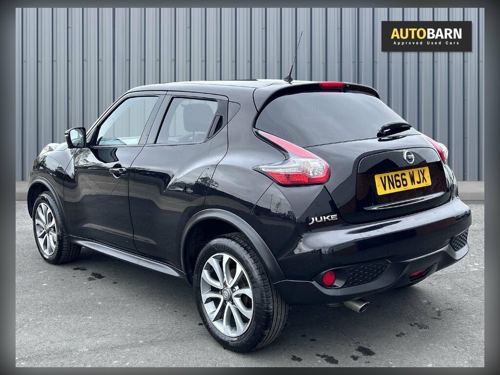 Nissan Juke 1.5 Dci Tekna Suv Euro 6 Ss VN66WJX Black #5