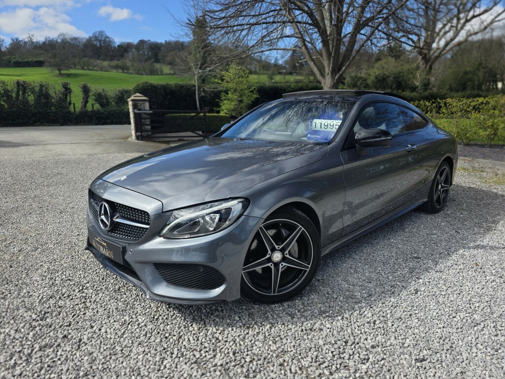 Mercedes-Benz C Class Coupe 2.0 C200 Amg Line 2016 AV66OJA Grey #2