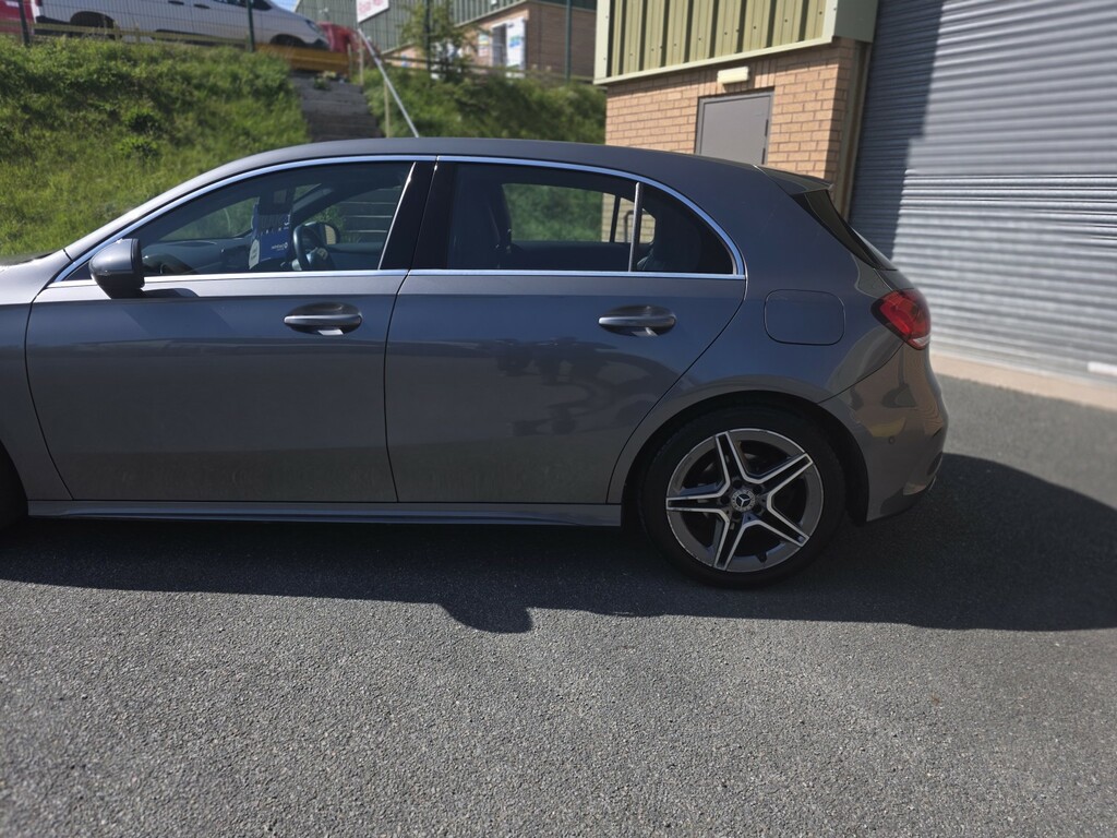 Mercedes-Benz A Class Hatchback 1.5 A180d Amg Line 2018 DA68XBD Grey #3