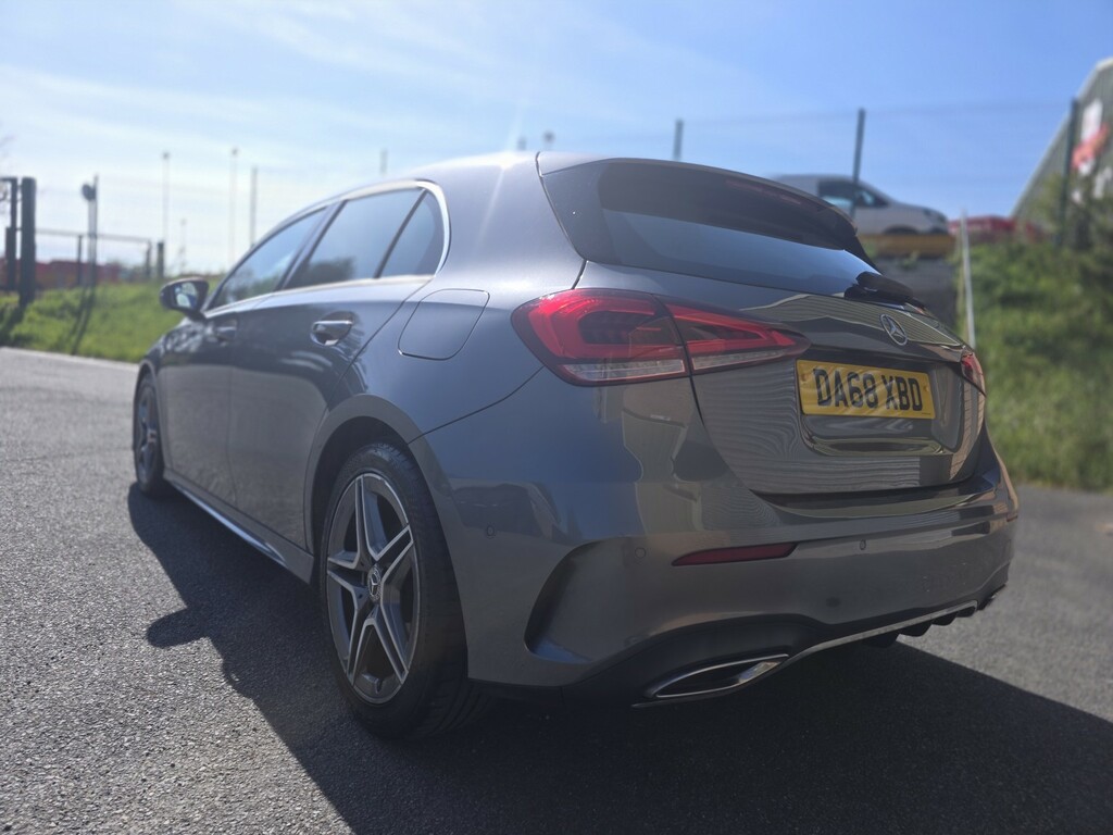 Mercedes-Benz A Class Hatchback 1.5 A180d Amg Line 2018 DA68XBD Grey #4