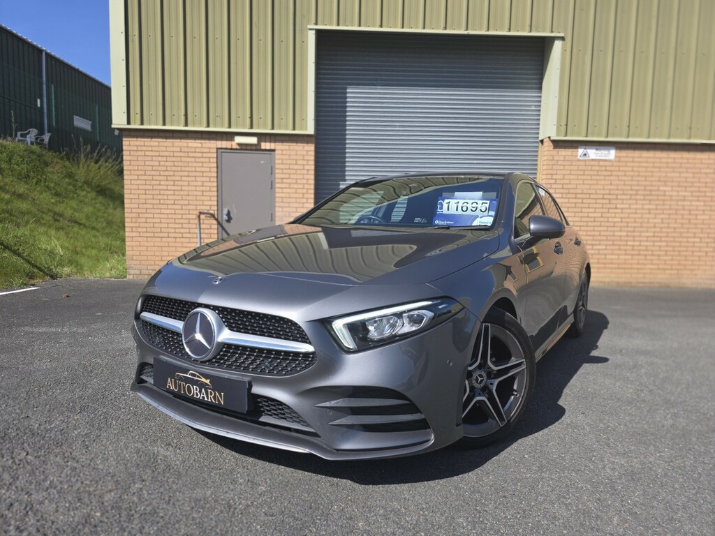 Mercedes-Benz A Class Hatchback 1.5 A180d Amg Line 2018 Grey