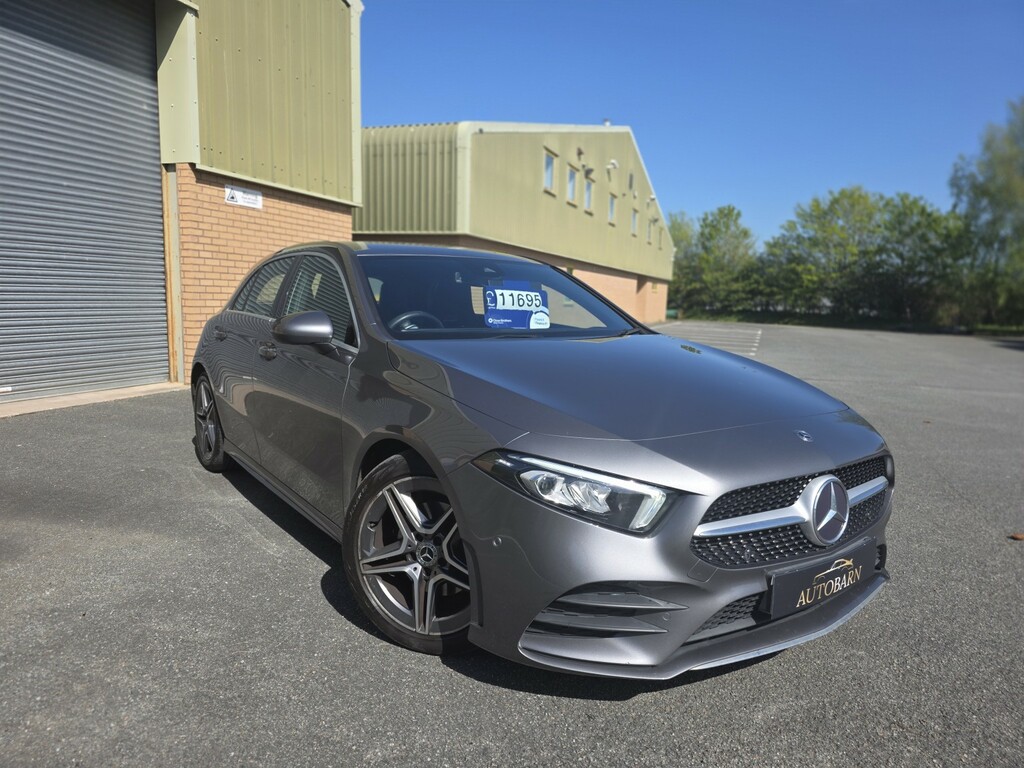 Mercedes-Benz A Class Hatchback 1.5 A180d Amg Line 2018 DA68XBD Grey #6
