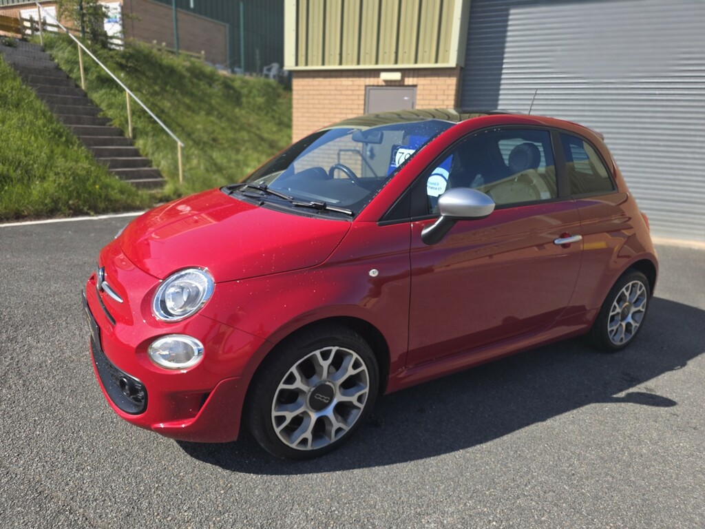 Fiat 500 Hatchback 1.2 1.2 69Hp Rockstar 2019 PE69TZP Red #3