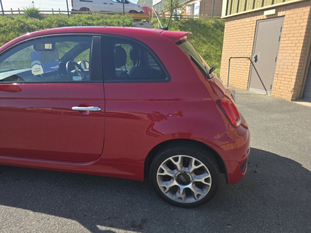 Fiat 500 Hatchback 1.2 1.2 69Hp Rockstar 2019 PE69TZP Red #5