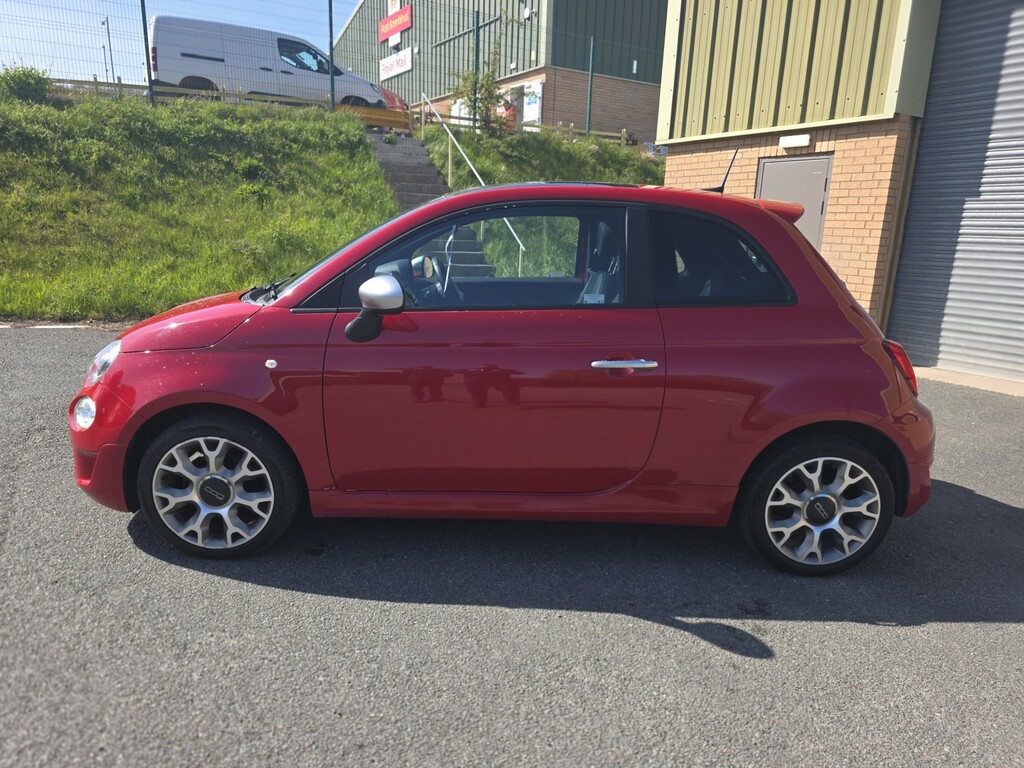 Fiat 500 Hatchback 1.2 1.2 69Hp Rockstar 2019 PE69TZP Red #4
