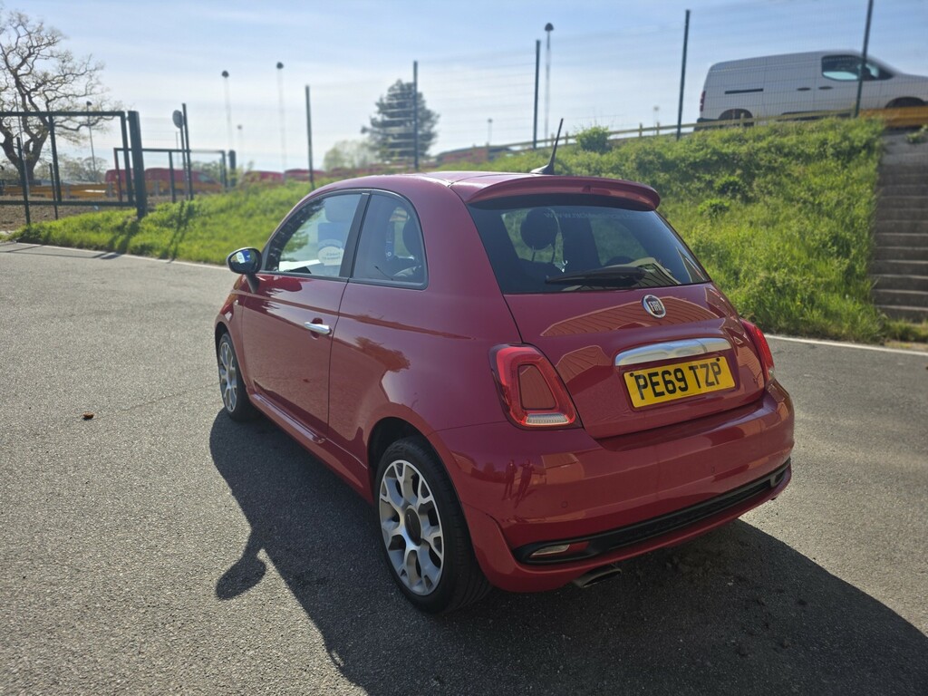 Fiat 500 Hatchback 1.2 1.2 69Hp Rockstar 2019 PE69TZP Red #6