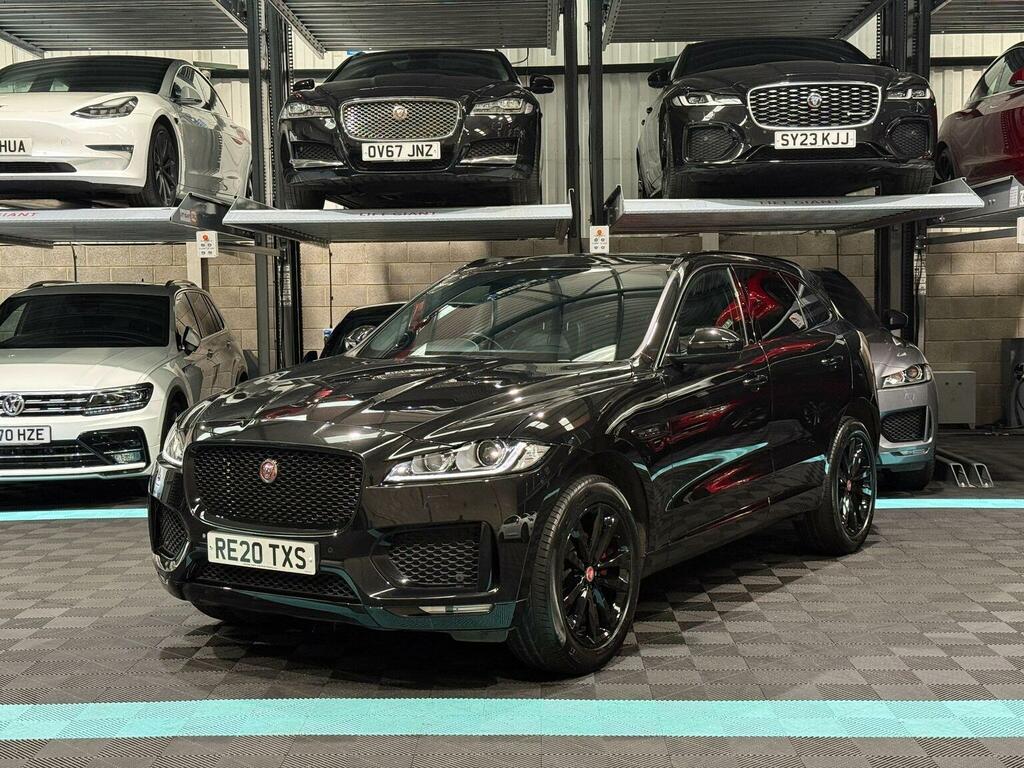 Jaguar F-Pace Suv 2.0 D180 Chequered Flag Awd Euro 6 Ss RE20TXS Black #3