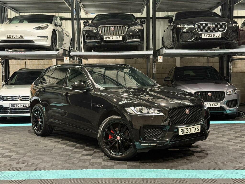 Jaguar F-Pace Suv 2.0 D180 Chequered Flag Awd Euro 6 Ss Black