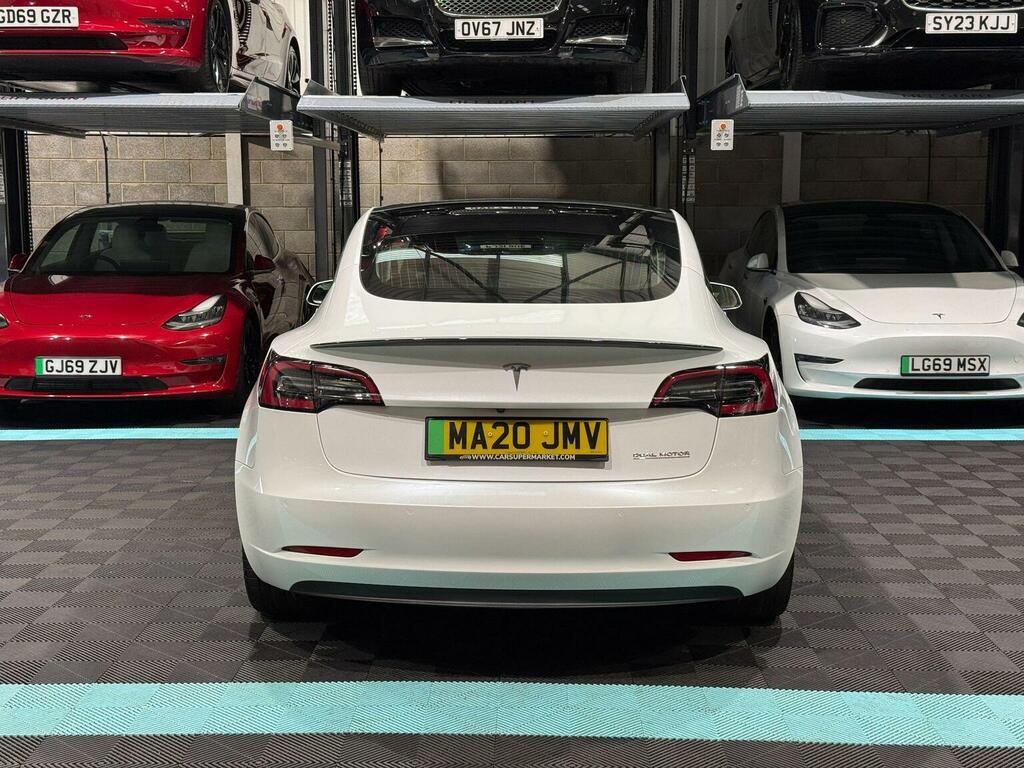 Tesla Model 3 Saloon Dual Motor Performance 4Wde Per MA20JMV White #6