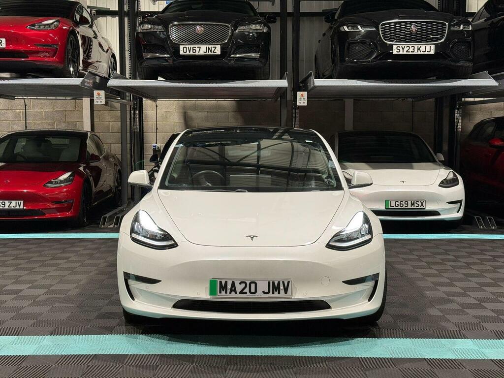 Tesla Model 3 Saloon Dual Motor Performance 4Wde Per MA20JMV White #2