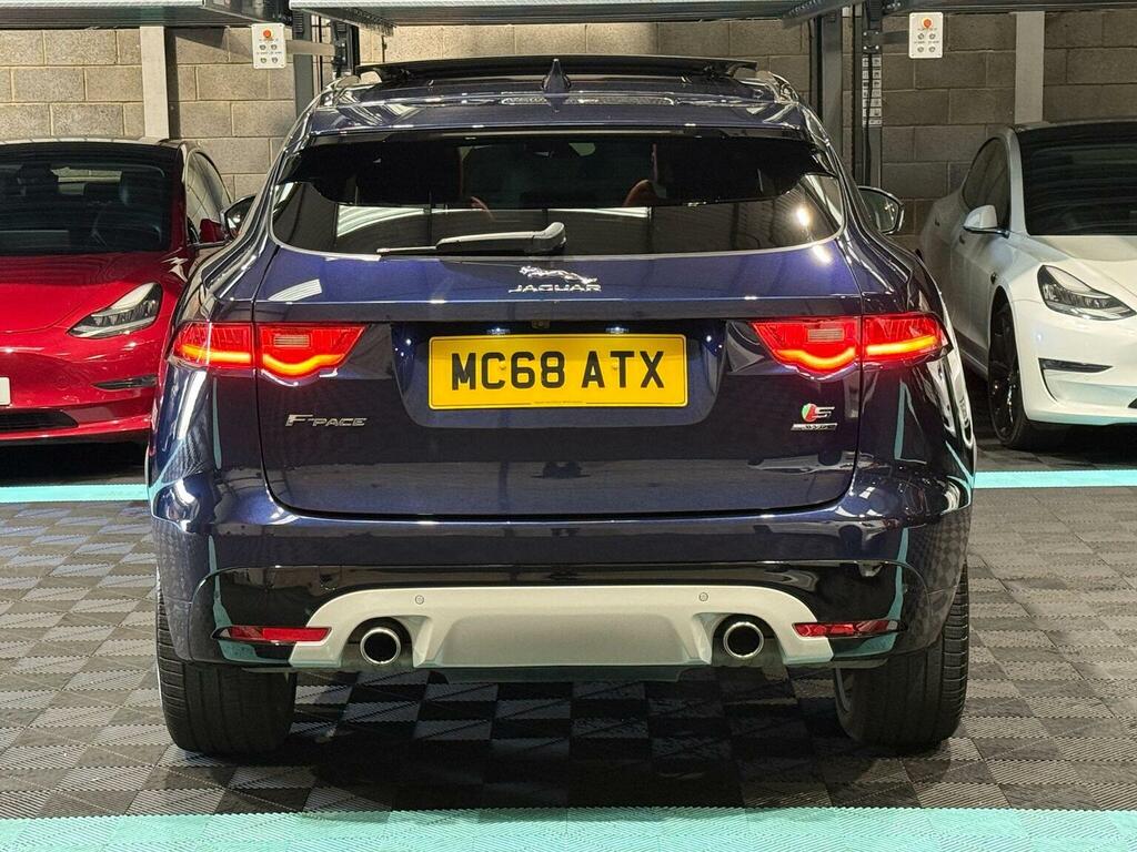 Jaguar F-Pace Suv 3.0 D300 V6 S Awd Euro 6 Ss 2019 MC68ATX Blue #6