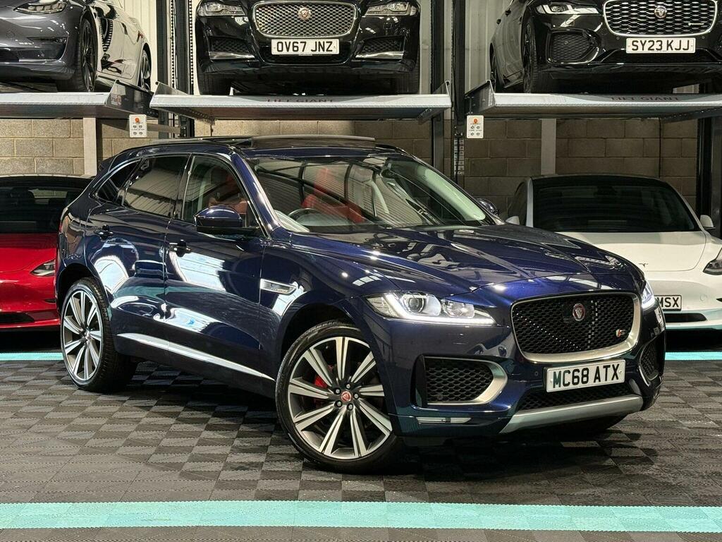 Jaguar F-Pace Suv 3.0 D300 V6 S Awd Euro 6 Ss 2019 Blue