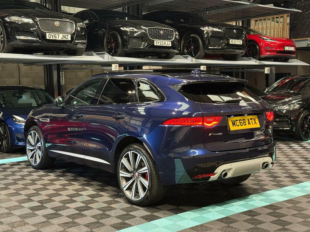 Jaguar F-Pace Suv 3.0 D300 V6 S Awd Euro 6 Ss 2019 MC68ATX Blue #5