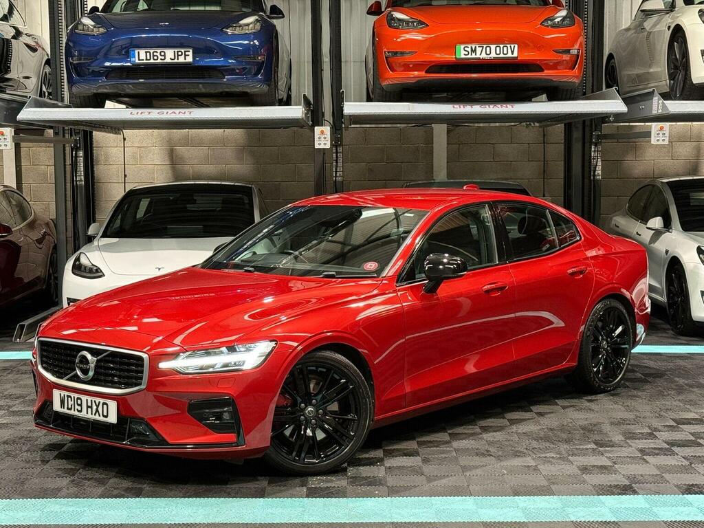 Volvo S60 Saloon 2.0 T5 R-design Edition Euro 6 Ss 4 WD19HXO Red #3
