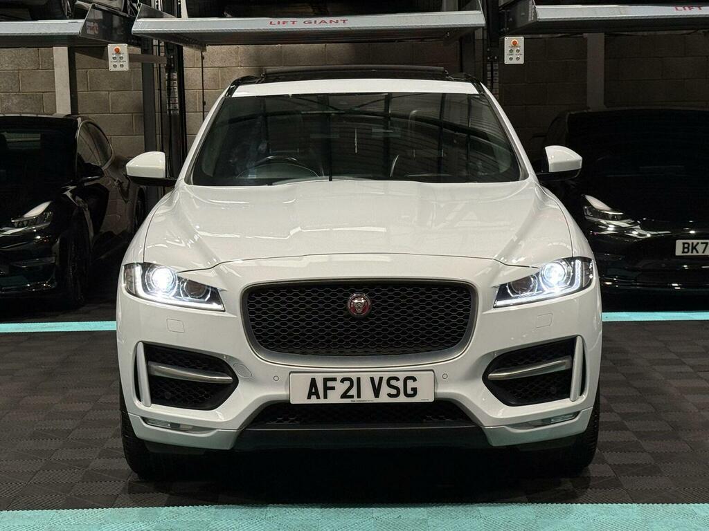 Jaguar F-Pace Suv 2.0 D180 R-sport Euro 6 Ss 20212 AF21VSG White #2