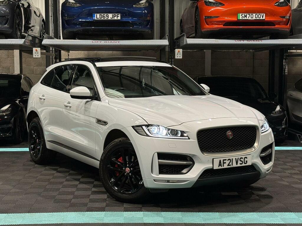 Jaguar F-Pace Suv 2.0 D180 R-sport Euro 6 Ss 20212 White