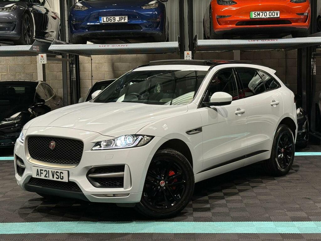 Jaguar F-Pace Suv 2.0 D180 R-sport Euro 6 Ss 20212 AF21VSG White #3