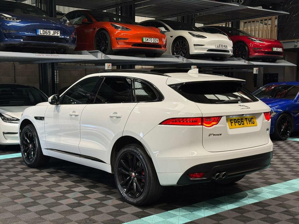 Jaguar F-Pace Suv 2.0 D180 R-sport Awd Euro 6 Ss 20 White #5