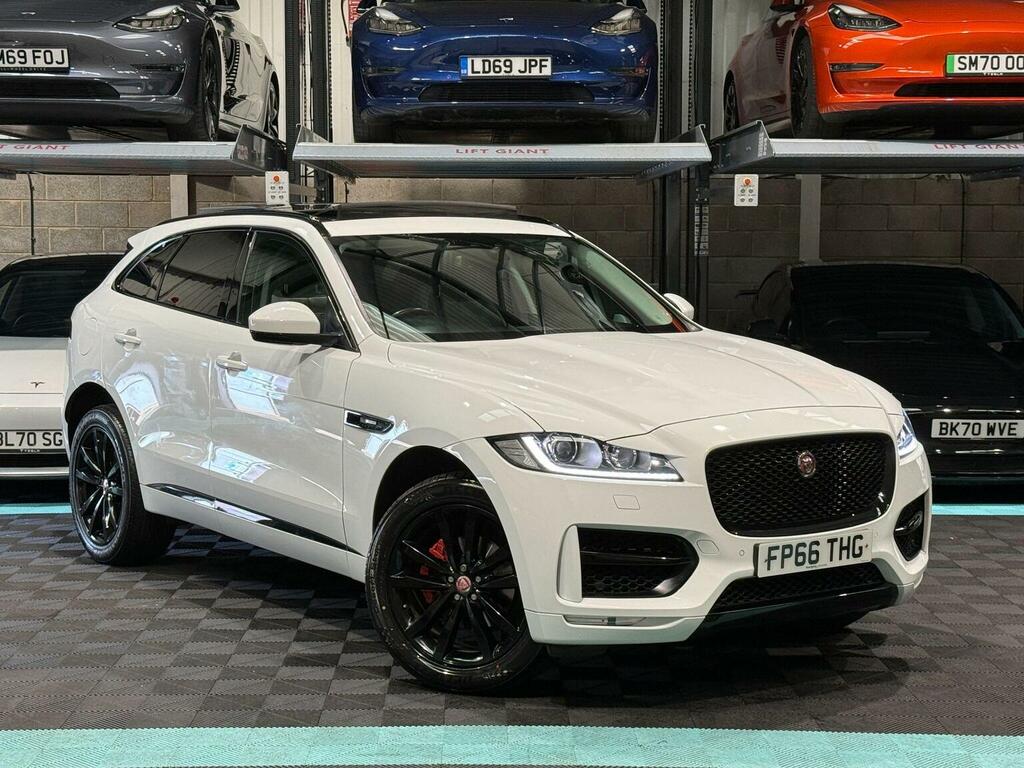 Jaguar F-Pace Suv 2.0 D180 R-sport Awd Euro 6 Ss 20 White