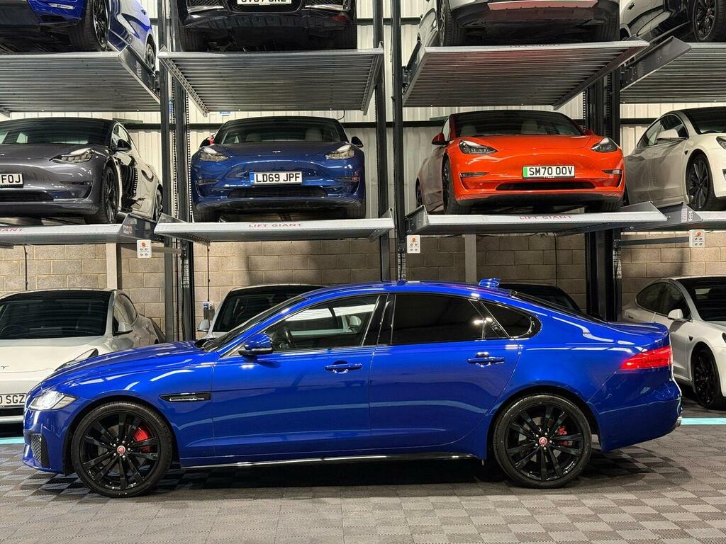 Jaguar XF Saloon 3.0D V6 S Euro 6 Ss 201666 LD66FYF Blue #4