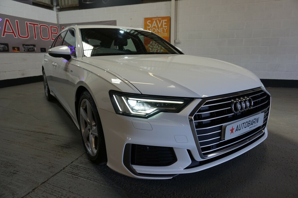 Audi A6 Avant Estate 2.0 Tdi 40 S Line 201919 PA19AVD White #4
