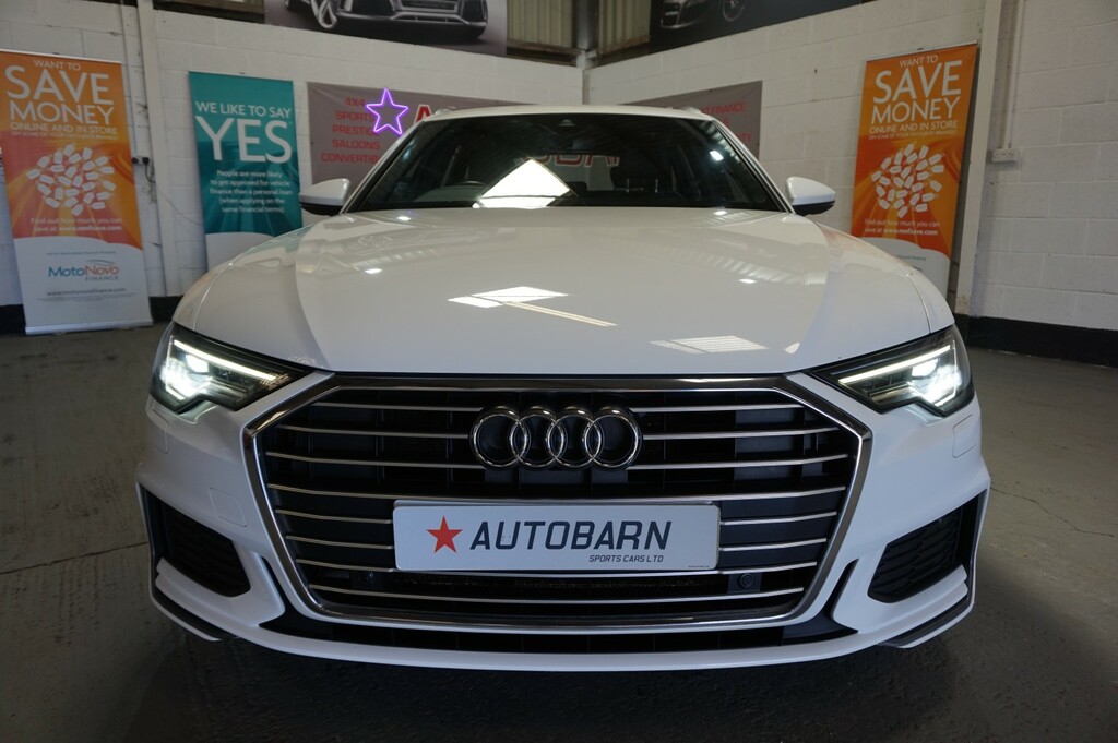 Audi A6 Avant Estate 2.0 Tdi 40 S Line 201919 PA19AVD White #5